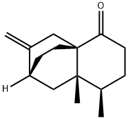 (2R)-1,2,3,4,6,7,8,8a-Octahydro-8β,8aβ-dimethyl-3-methylene-5H-2β,4aβ-ethanonaphthalen-5-one Structure
