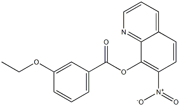 7-Nitro-8-quinolinyl=m-ethoxybenzoate,29002-09-3,结构式