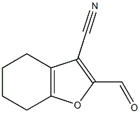 3-Benzofurancarbonitrile,2-formyl-4,5,6,7-tetrahydro-(9CI) 结构式