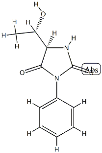 PHENYLTHIOHYDANTOIN-THREONINE) 结构式