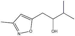 5-Isoxazoleethanol,3-methyl--alpha--(1-methylethyl)-(9CI) Structure