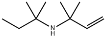 N-叔戊基-1,1-二甲基烯丙基胺,2978-45-2,结构式