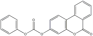 6-oxo-6H-benzo[c]chromen-3-yl phenyl carbonate Structure