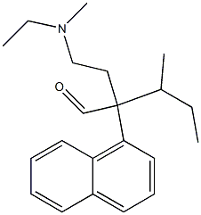 α-[2-(Ethylmethylamino)ethyl]-α-sec-butyl-1-naphthaleneacetaldehyde|