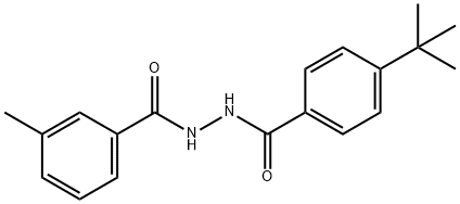 N'-[4-(tert-butyl)benzoyl]-3-methylbenzohydrazide Structure