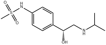 l-Sotalol 化学構造式