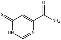 4-Pyrimidinecarboxamide,1,6-dihydro-6-thioxo-(9CI) 结构式