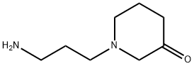 1-(3-aminopropyl)piperidin-3-one 化学構造式