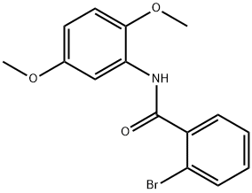 2-bromo-N-(2,5-dimethoxyphenyl)benzamide 化学構造式