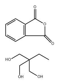 1,3-Isobenzofurandione, polymer with 2-ethyl-2-(hydroxymethyl)-1,3-propanediol|1,3-异苯并呋喃二酮和2-乙基-2-(羟甲基)-1,3-丙二醇的聚合物(9CI)