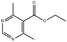 4,6-dimethyl-pyrimidine-5-carboxylic acid ethyl ester Structure