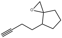 1-Oxaspiro[2.4]heptane,4-(3-butynyl)-(9CI) Structure