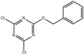 :	s-Triazine,2-(benzyloxy)-4,6-dichloro- (6CI,7CI,8CI) Struktur