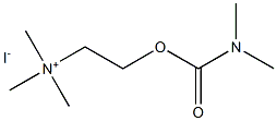 Carbamic acid, dimethyl-, ester with choline iodide Struktur