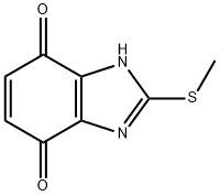 1H-Benzimidazole-4,7-dione,2-(methylthio)-(9CI)|
