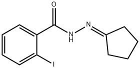 N'-cyclopentylidene-2-iodobenzohydrazide Structure