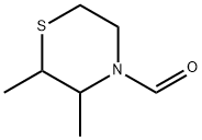 4-Thiomorpholinecarboxaldehyde, 2,3-dimethyl- (8CI,9CI) 结构式
