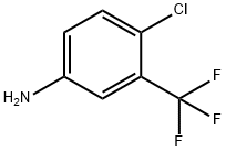 4-氯-3-三氟甲基苯胺, 320-51-4, 结构式