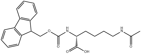 (9H-Fluoren-9-yl)MethOxy]Carbonyl D-Lys(Ac)-OH|N2-((((9H-氟-9-基)甲氧基)羰基)-N6-乙酰基-D-赖氨酸