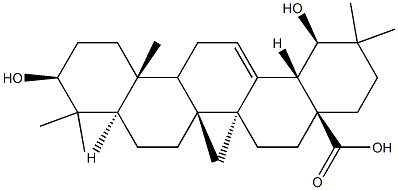 3β,19β-Dihydroxyolean-12-en-28-oic acid|