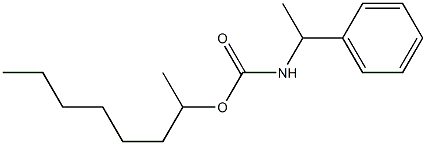 (α-Methylbenzyl)carbamic acid 1-methylheptyl ester|