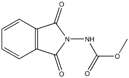 methyl 1,3-dioxo-1,3-dihydro-2H-isoindol-2-ylcarbamate Structure