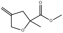 2-Furancarboxylicacid,tetrahydro-2-methyl-4-methylene-,methylester(9CI),327618-09-7,结构式