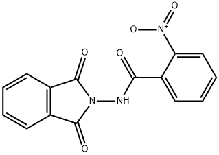 N-(1,3-dioxo-1,3-dihydro-2H-isoindol-2-yl)-2-nitrobenzamide Structure