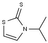 2(3H)-Thiazolethione,3-(1-methylethyl)-(9CI) Structure