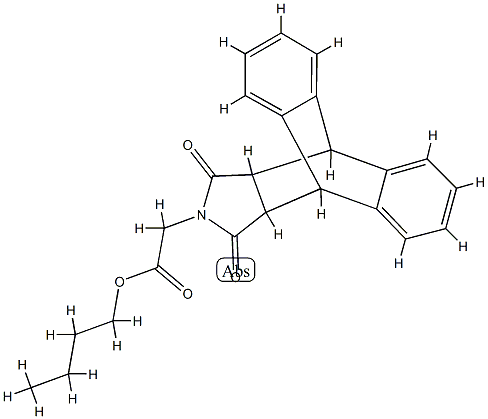 331865-82-8 butyl 2-(12,14-dioxo-9,10-dihydro-9,10-[3,4]epipyrroloanthracen-13-yl)acetate