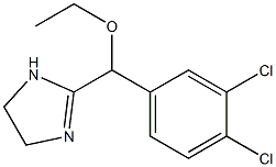 2-(3,4-Dichloro-α-ethoxybenzyl)-2-imidazoline Structure