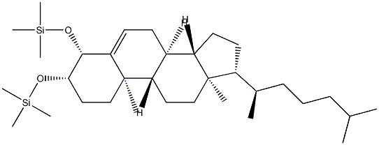 3β,4β-비스(트리메틸실록시)콜레스트-5-엔