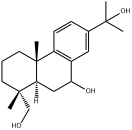 Abieta-8,11,13-triene-7,15,18-triol Struktur