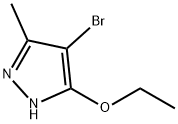 4-溴-5-乙氧基-3-甲基-1H-吡唑,337915-60-3,结构式