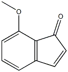 1H-Inden-1-one,7-methoxy-(9CI) Struktur