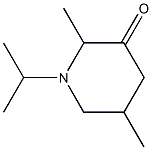 3-Piperidinone,2,5-dimethyl-1-(1-methylethyl)-(9CI) 化学構造式