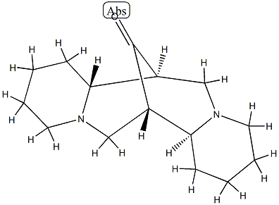 (7S)-1,3,4,7,7aα,8,9,10,11,13,14,14aβ-Dodecahydro-7α,14α-methano-2H,6H-dipyrido[1,2-a:1',2'-e][1,5]diazocin-15-one Structure