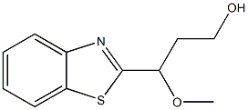 2-벤조티아졸프로판올,감마-메톡시-(8CI)