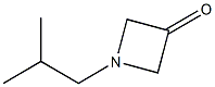 3-Azetidinone,1-(2-methylpropyl)-(9CI) Structure