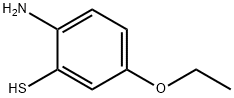 2-氨基-5-乙氧基苯硫醇, 34250-61-8, 结构式