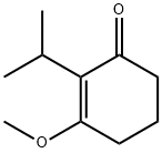 2-Cyclohexen-1-one,3-methoxy-2-(1-methylethyl)-(9CI) Struktur