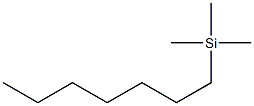 heptyltrimethylsilane Structure