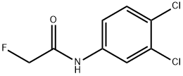 3,4-Dichloro-2-fluoroacetanilide Structure