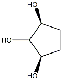 Cyclopentane-1β,2β,3β-triol,34361-69-8,结构式