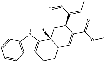 ISOVALLESIACHOTAMINE 结构式