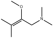 2-Buten-1-amine,2-methoxy-N,N,3-trimethyl-(9CI) 化学構造式