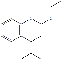 2H-1-Benzopyran,2-ethoxy-3,4-dihydro-4-(1-methylethyl)-(9CI) Struktur