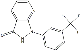 1,2-Dihydro-1-(α,α,α-trifluoro-m-tolyl)-3H-pyrazolo[3,4-b]pyridin-3-one|