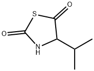 2,5-Thiazolidinedione,4-(1-methylethyl)-(9CI),34653-26-4,结构式
