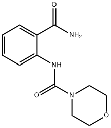 4-Morpholinecarboxamide,N-[2-(aminocarbonyl)phenyl]-(9CI) Structure